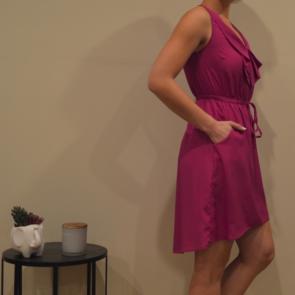 Hot Pink summer dress